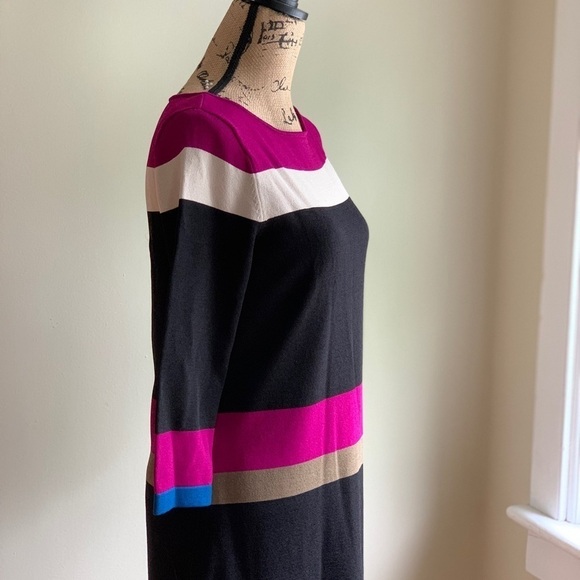 Nine West colorblock sweater dress size S womens - Picture 6 of 10